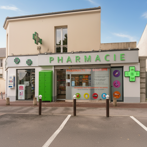 Façade Pharmacie Bonne Humeur située à Créteil
